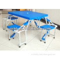 Best Price Outdoor ABS Plastic Folding Table and Chairs in 4 direction